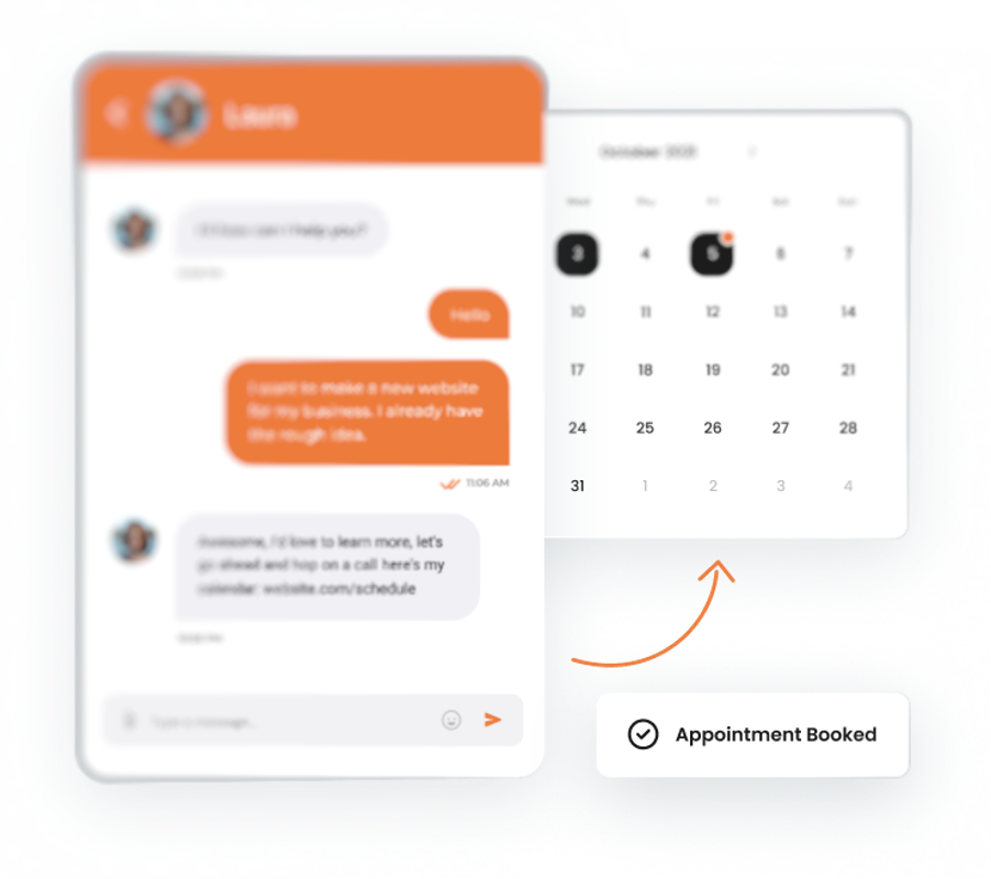 appointment booked blur
